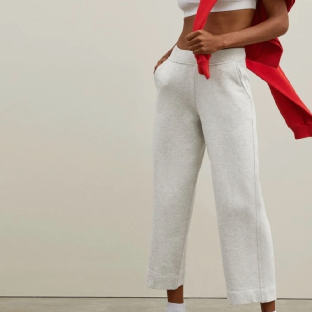 Everlane Wide Leg Track Sweats